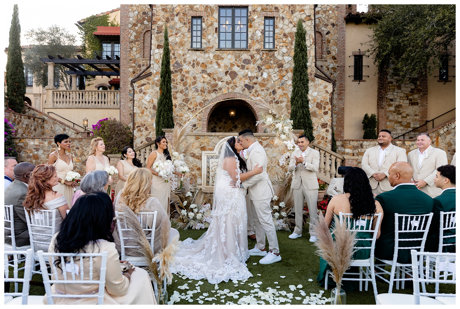 Outdoor Ceremony at The Grand Lawn at Bella Collina