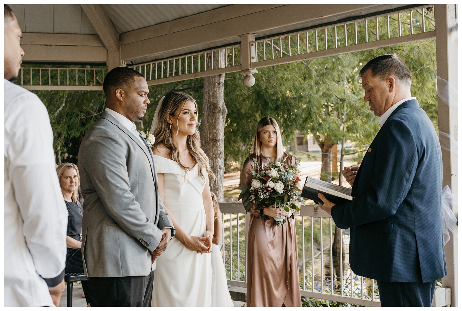 Small intimate elopement