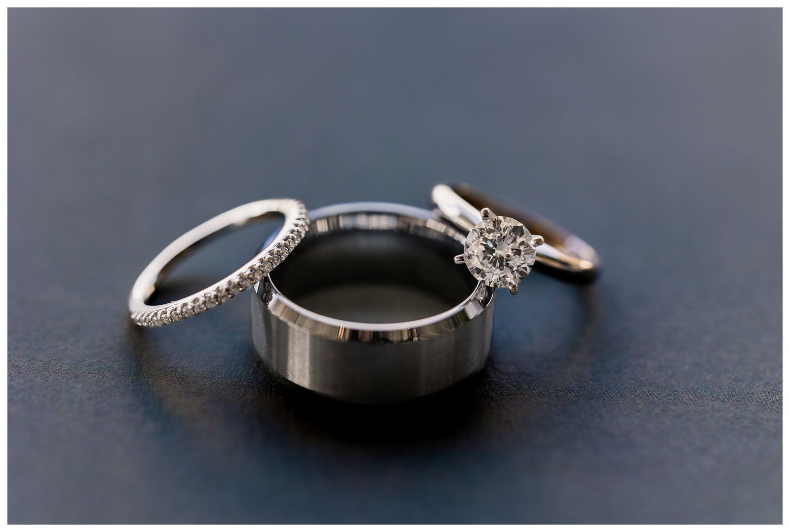 Wedding ring detail photos