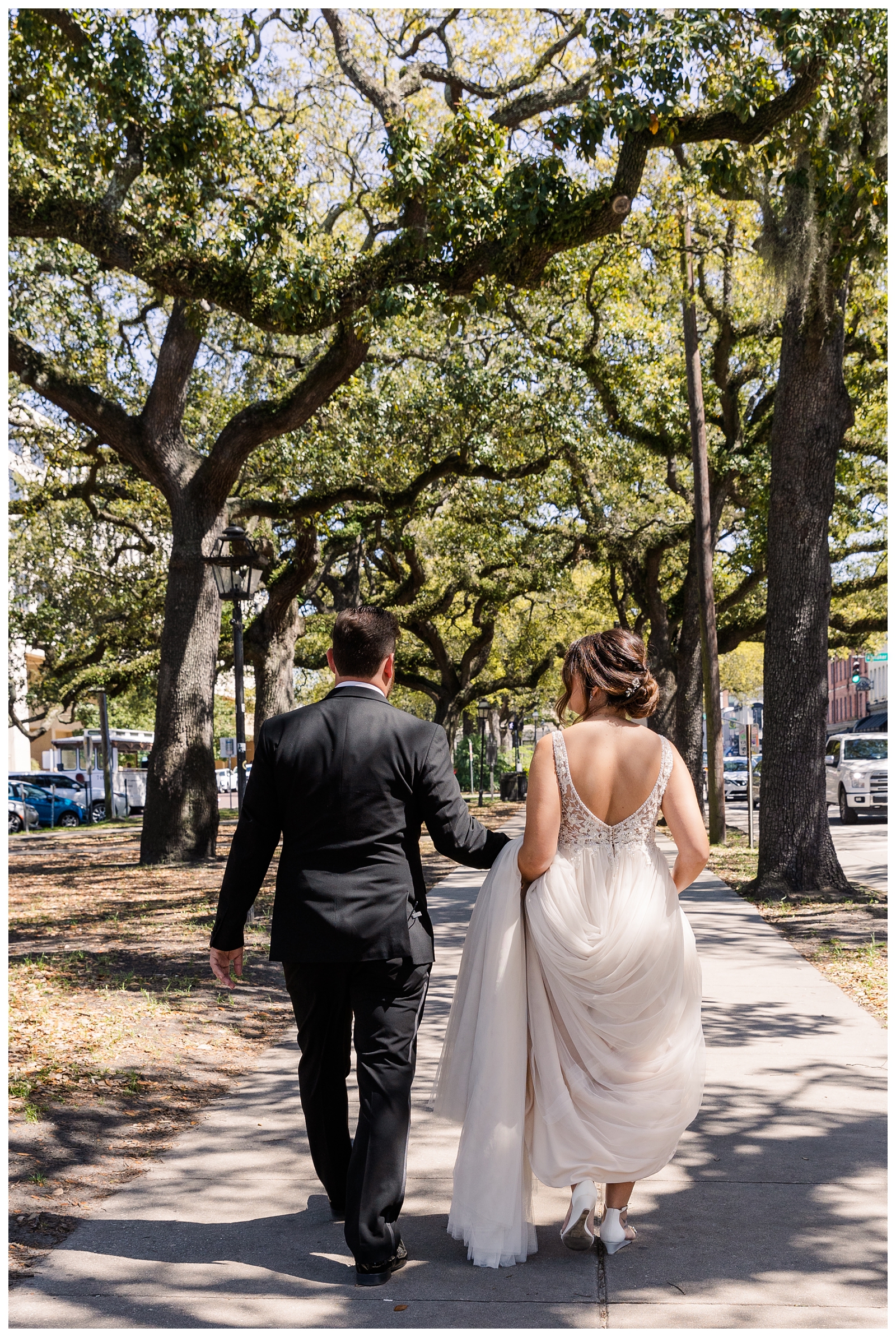 Wedding photos in Savannah Georgia