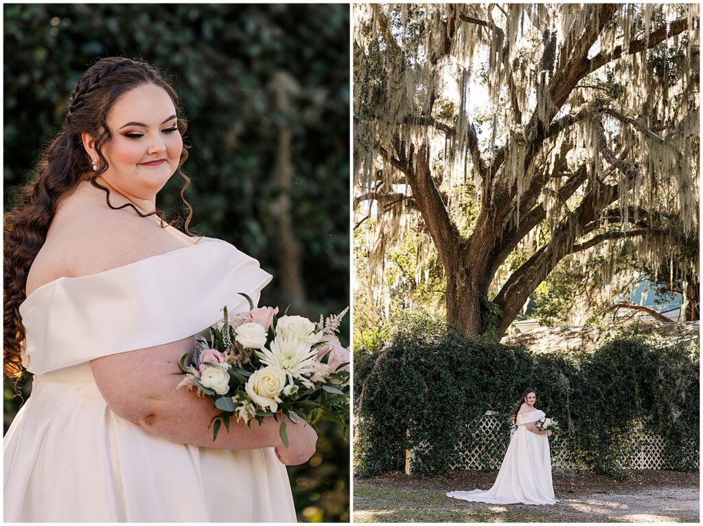 Bridal Portraits with Florals